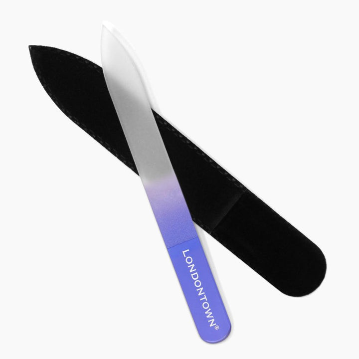 Lilac Glass Nail File